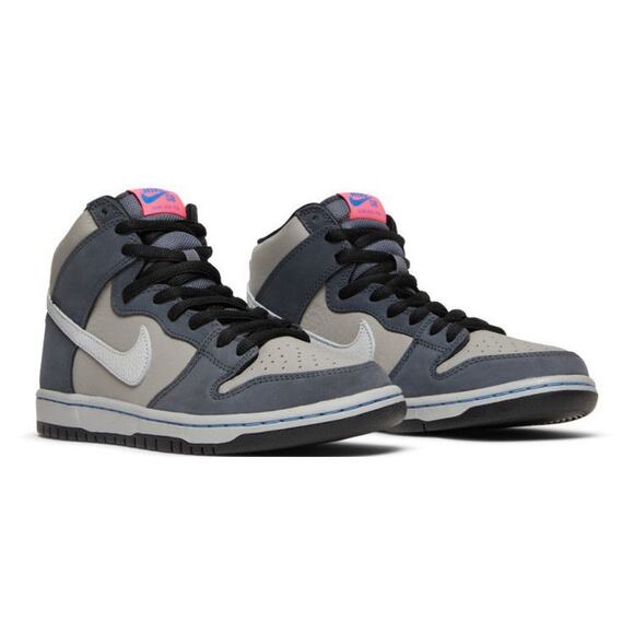 Nike SB Dunk High Pro Medium Grey Mens SIZE 8.5 Cool Grey Shadow (DJ9800-001) - Picture 1 of 5